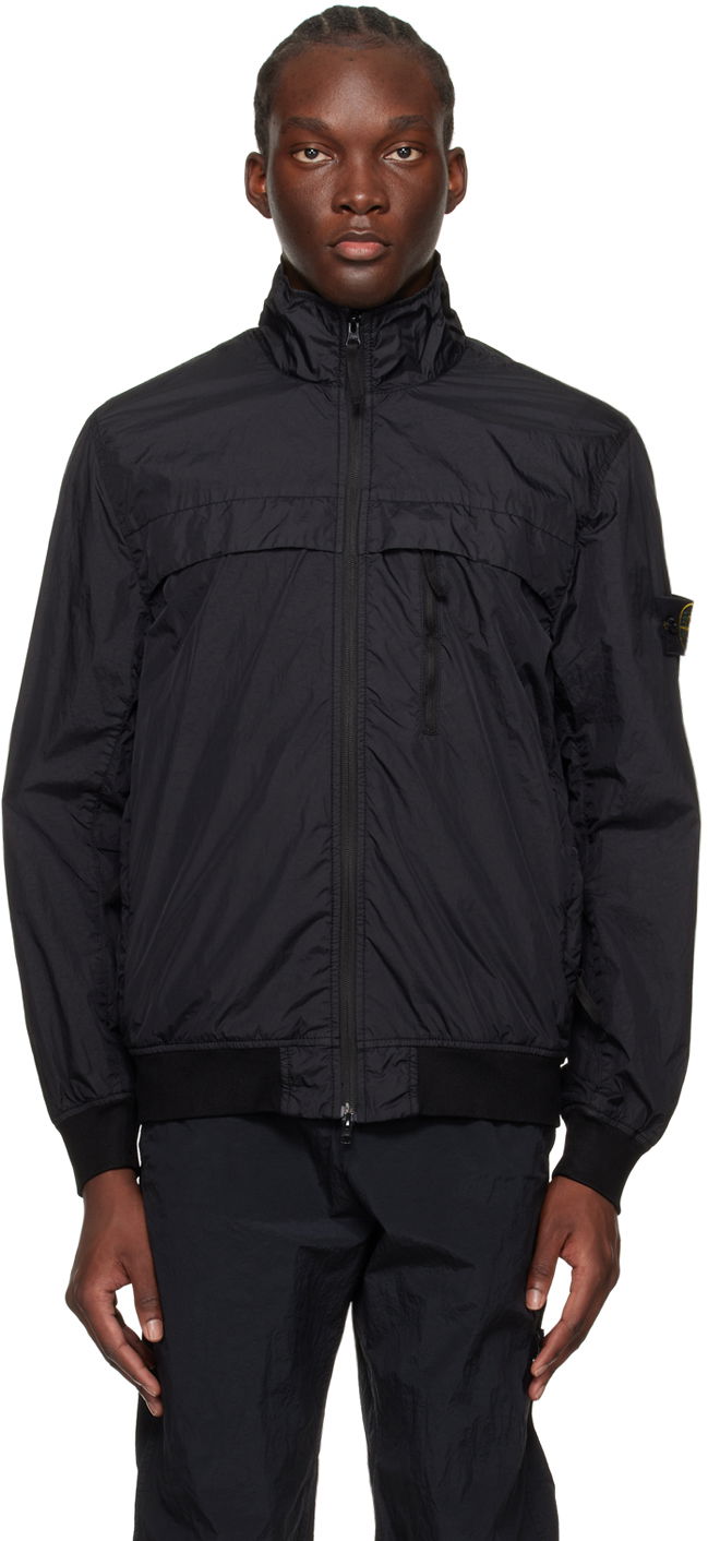 Bunda Stone Island Patch Jacket Čierna | 801541022, 0