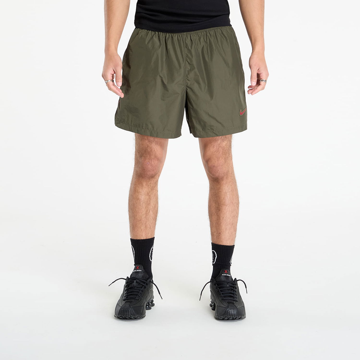 Šortky Nike Nike x NOCTA Cardinal Nylon Cargo Shorts Zelené | FN8194-325, 0
