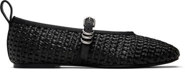 Oblečenie rag & bone rag & bone Spire Mary Jane Ballerina Flats Čierna | WFF24HF1007PU07, 0