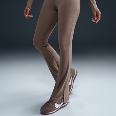 Súprava Nike Sportswear Chill Knit Ribbed Flare Leg Pants Hnedá | FQ2113-233, 3