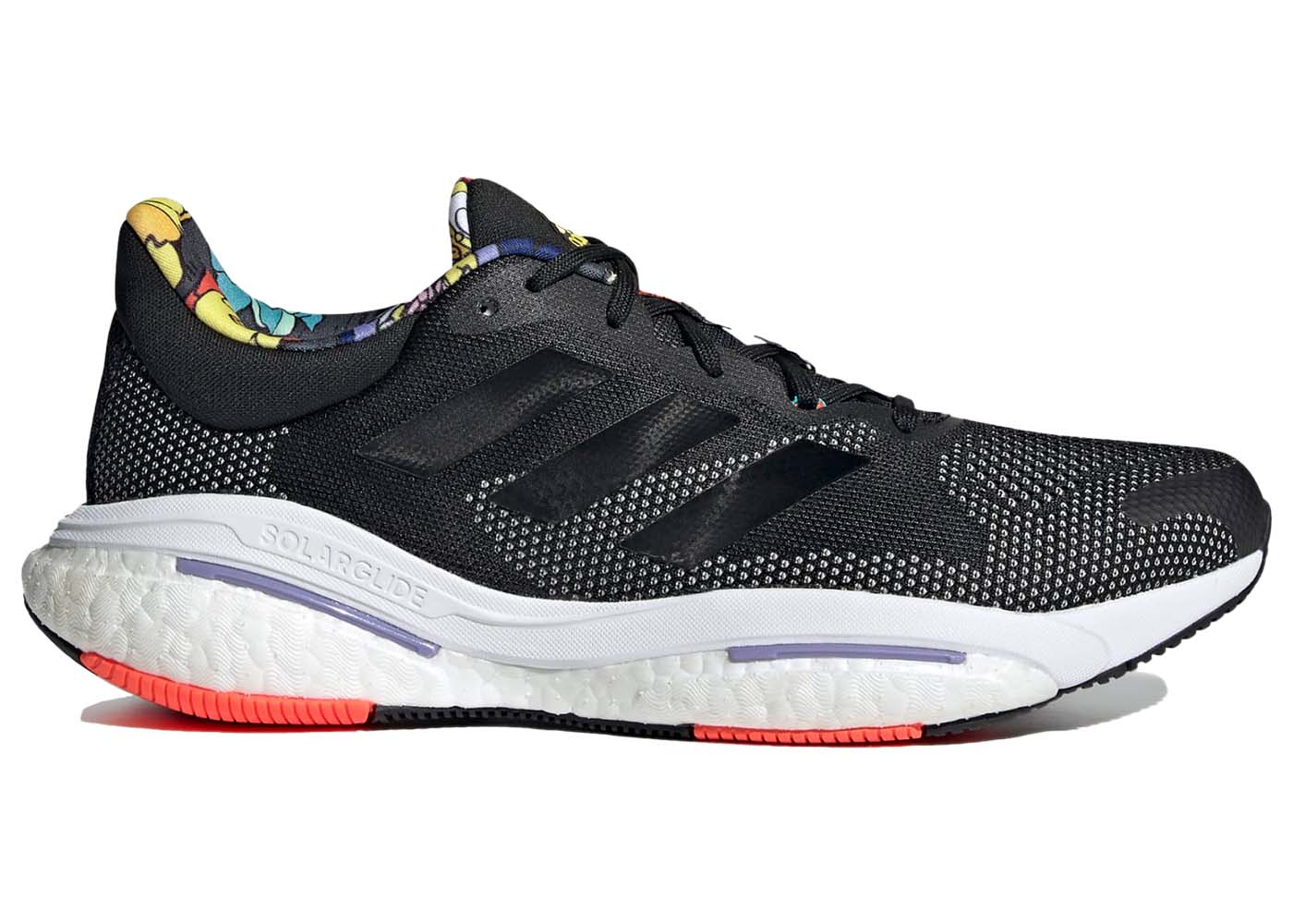 Tenisky a topánky adidas Performance adidas Solarglide 5 Black Solar Red Purple Čierna | GX5471, 0