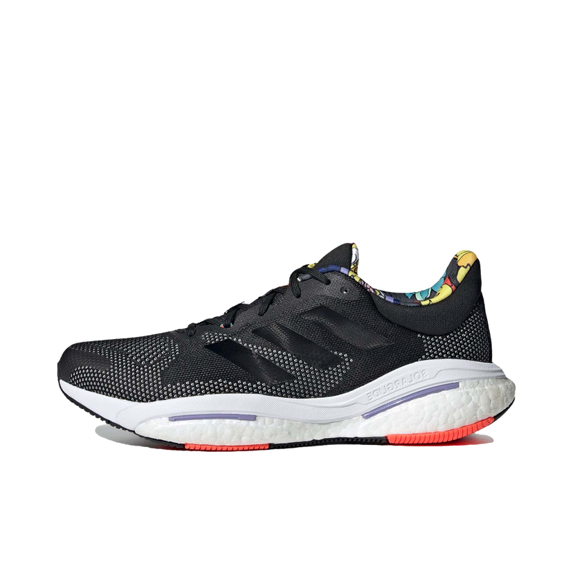 Tenisky a topánky adidas Performance adidas Solarglide 5 Black Solar Red Purple Čierna | GX5471