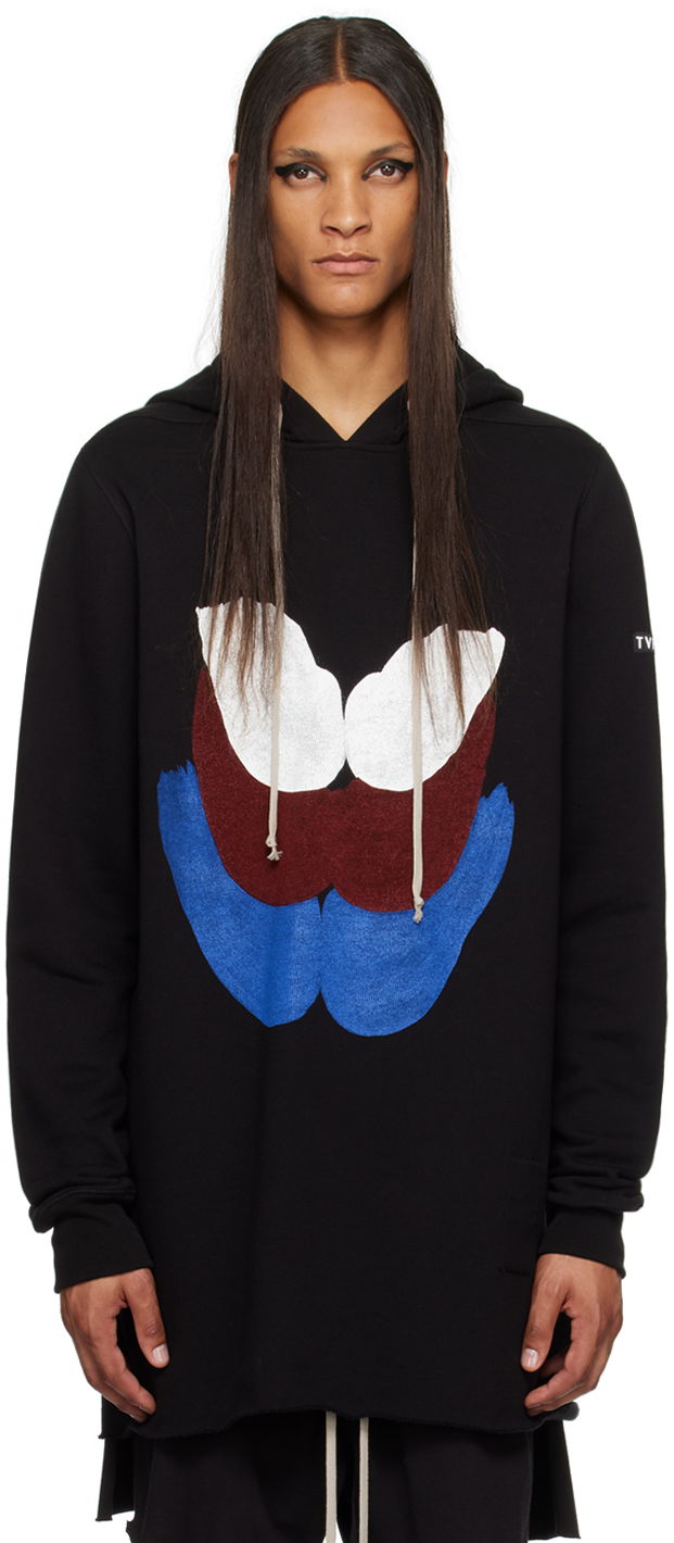 Mikina Rick Owens SSENSE x TVHKB Edition Hoodie Čierna | RN02C4285 FEP4, 0