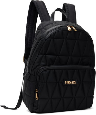 Batoh Versace Versace Myth Quilted Backpack Čierna | 1018355_1A13686, 1