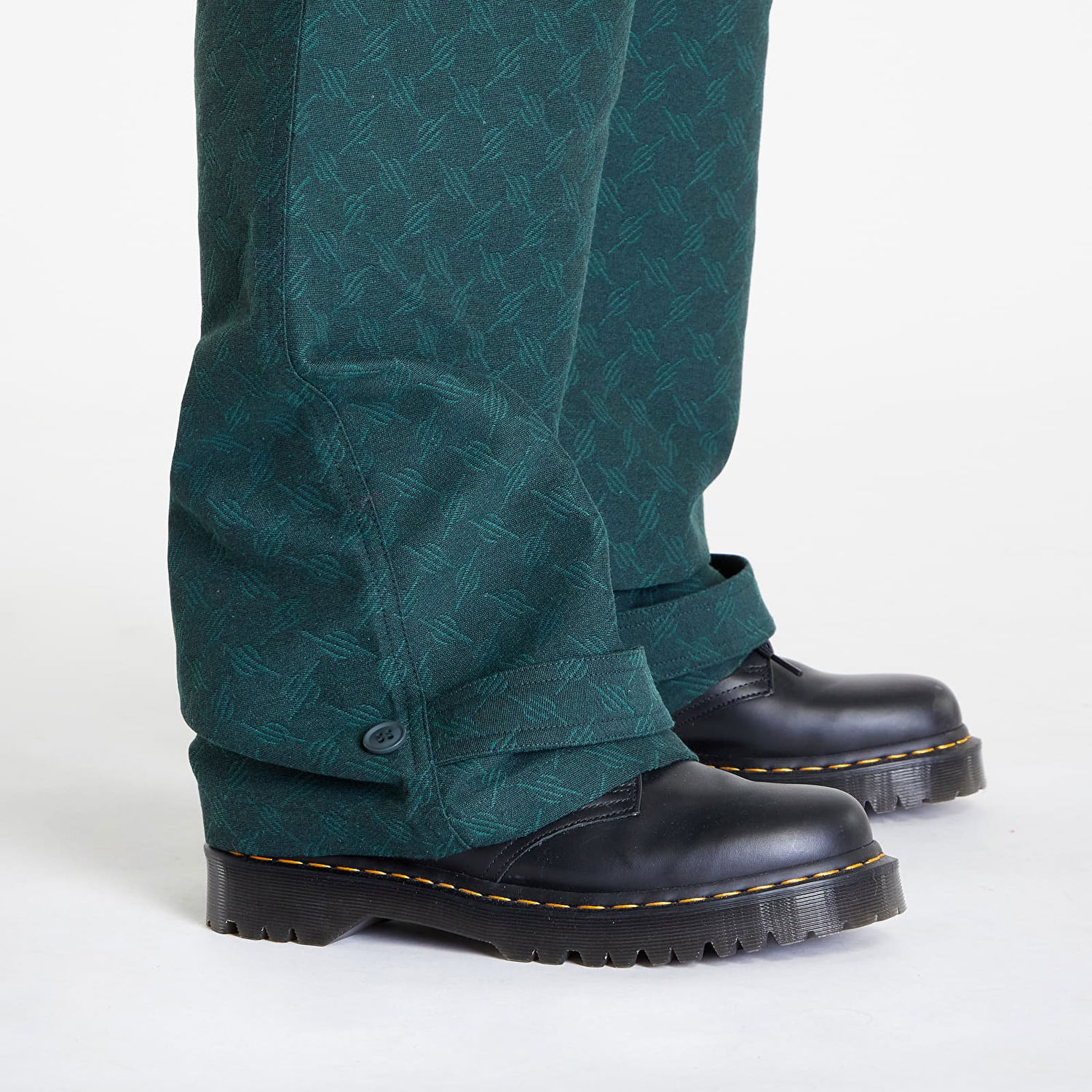 Cargo nohavice DAILY PAPER Imani Monogram Pants Zelené | 2411026, 1