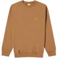 Mikina Dime Classic Small Logo Crew Sweat Hnedá | DIME23D1F18-CAP, 1