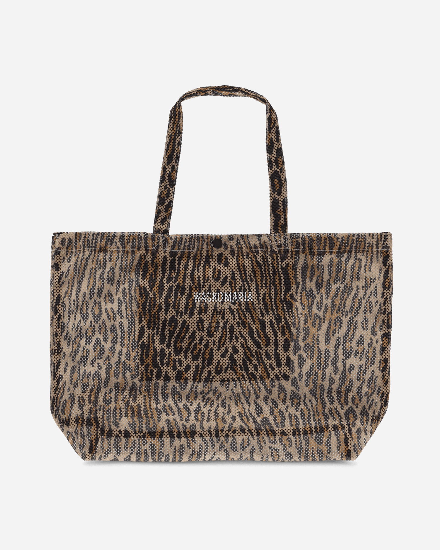Tote bag WACKO MARIA Speak Easy Leopard Tote Bag Hnedá | 25SS-WMA-BG06 BEIGE, 1