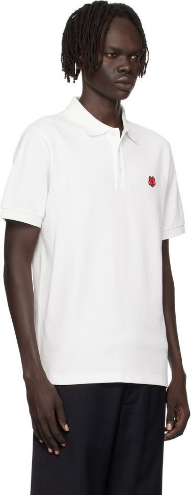 Polo tričko KENZO Kenzo Paris 'Boke Flower' Slim Fit Polo Biela | FF65PO1534PU, 1