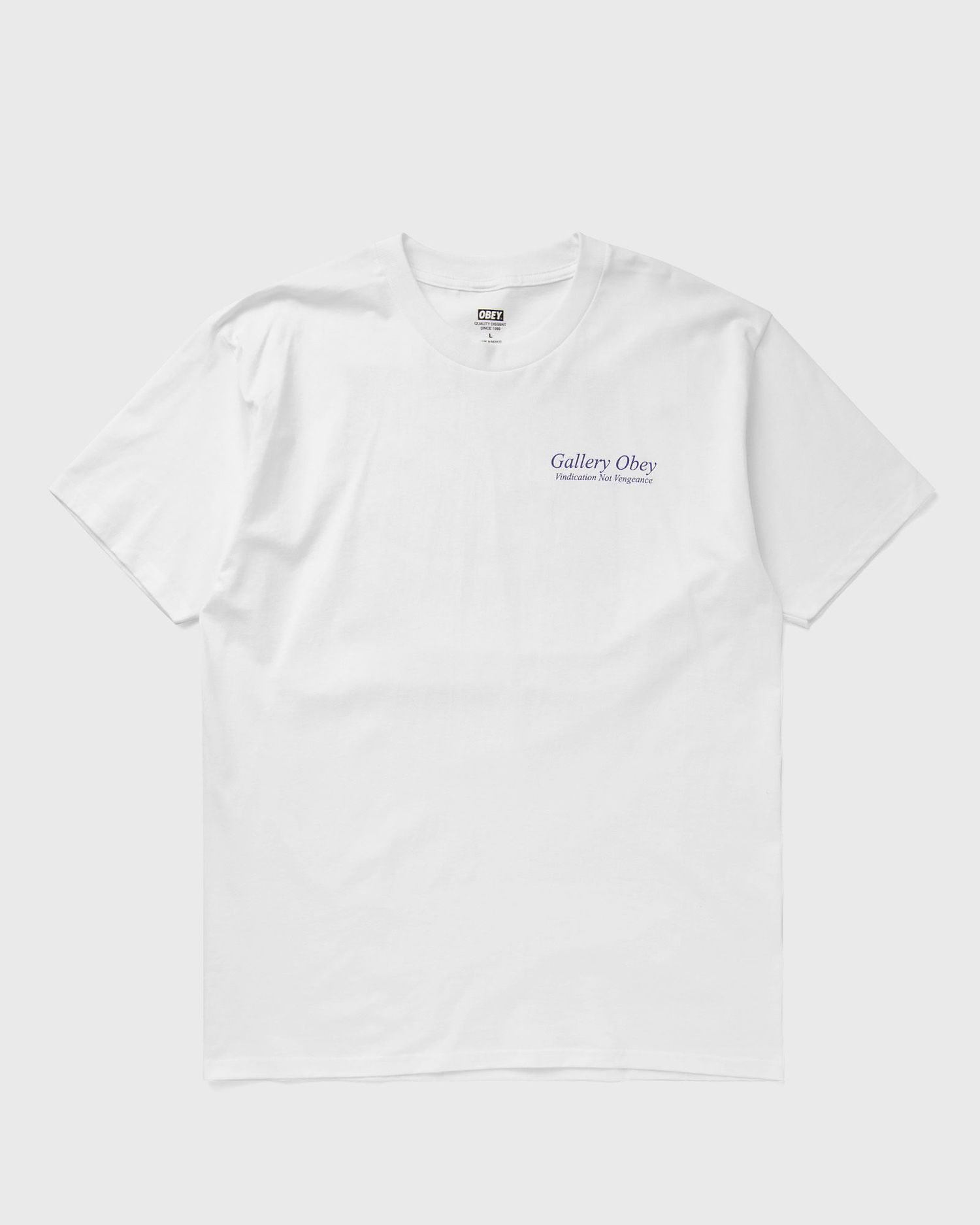 Tričko OBEY Gallery Biela | 165263713-WHT, 0