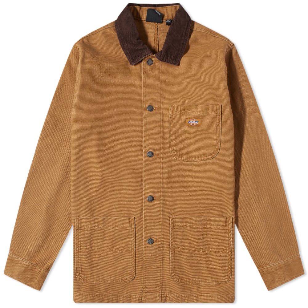 Bunda Dickies Duck Canvas Chore Jacket Hnedá | DK0A4XMJC411, 0