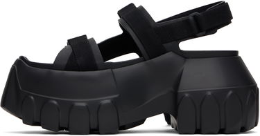 Tenisky a topánky Rick Owens Rick Owens Hollywood Mega Tractor Sandals Čierna | RU01E5866 LOO, 2