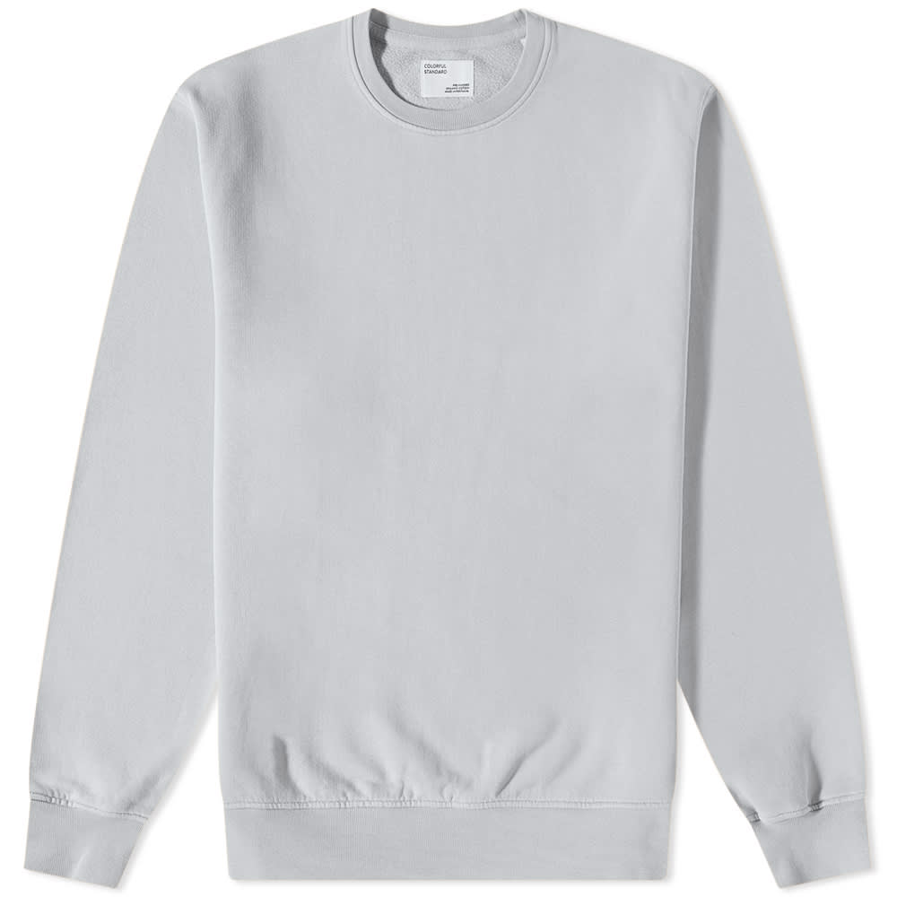 Mikina Colorful Standard Classic Organic Crew Sweat Šedá | CS1005-CGY, 0