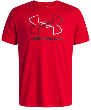 Tričko Under Armour Short Sleeve T-Shirt GL FOUNDATION UPDATE Červená | 1382915-601, 2
