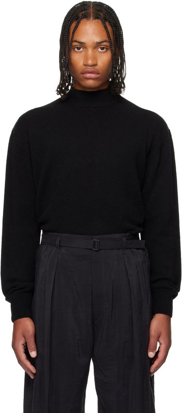 Sveter LEMAIRE Lemaire Mock Neck Sweater Čierna | TO1426 LK1029, 0