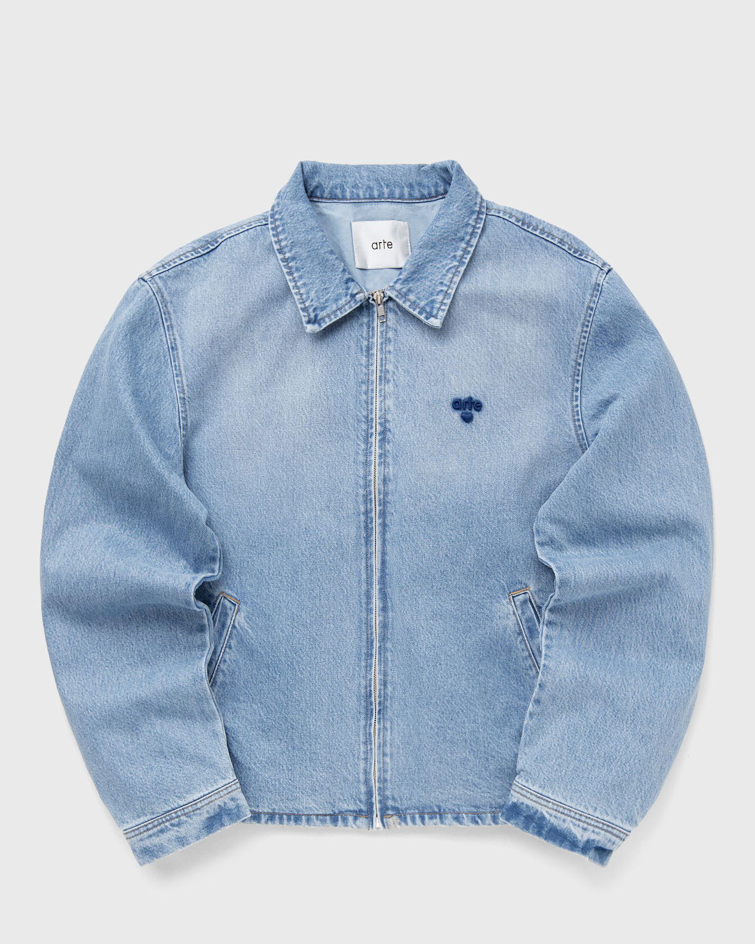 Bunda Arte Antwerp Denim Jacket with Heart Logo Modrá | AW25-038J.1-481, 0