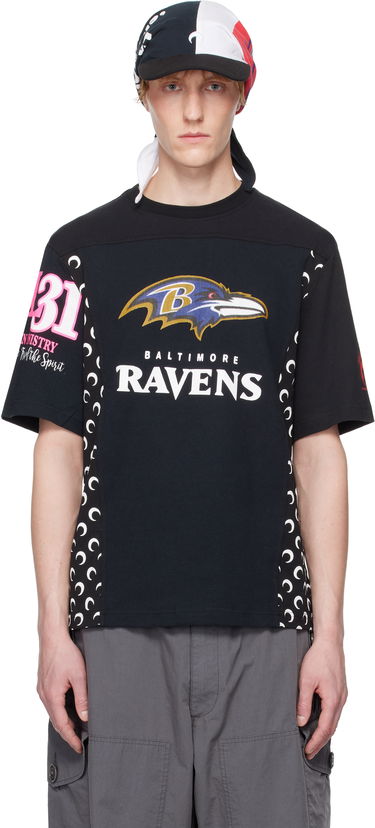 Tričko Marine Serre Marine Serre Ravens Graphic T-Shirt Čierna | MTT093A UJER0003, 0