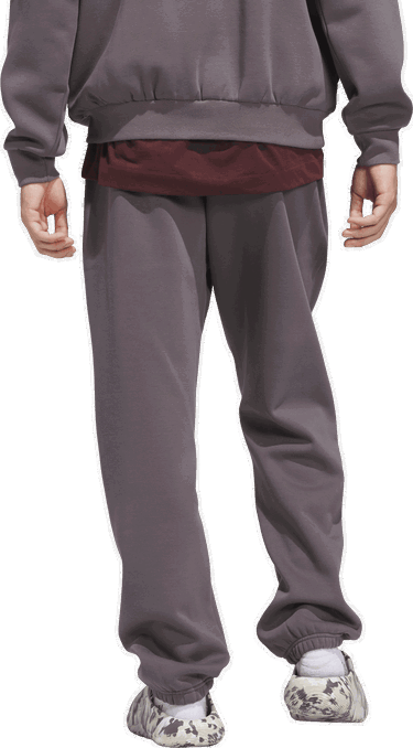 Tepláky adidas Performance Basketball Fleece Pants Fialová | JL6872, 2