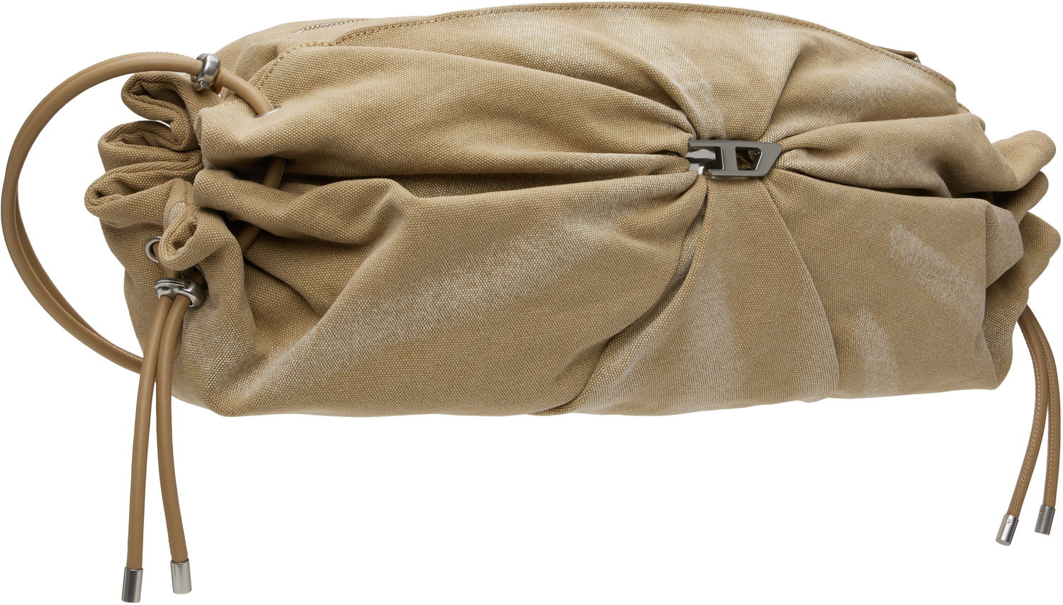 Taška cez rameno Diesel Diesel Scrunch-D Crossbody Bag Béžová | X10344-PR555-T2065, 1