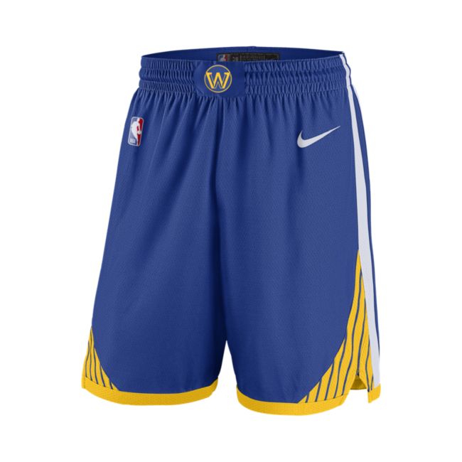 Šortky Nike Golden State Warriors Icon Edition NBA Swingman Shorts Modrá | AV4972-495, 1