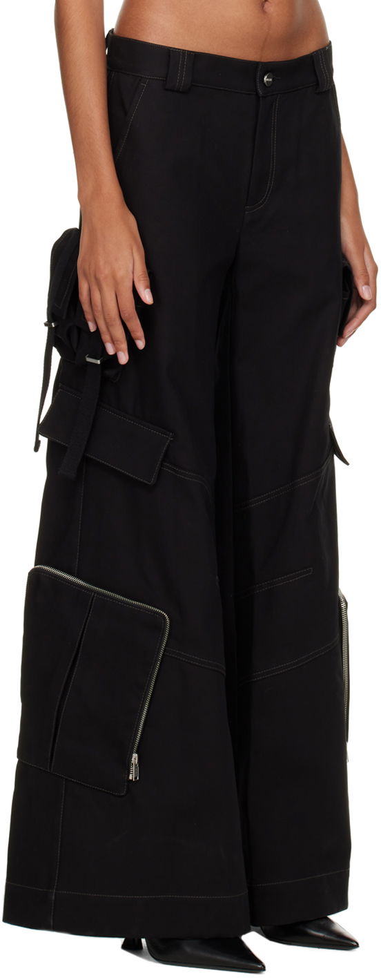 Cargo nohavice Dion Lee Dion Lee Multi-Pocket Cargo Trousers Čierna | C2076F22, 1