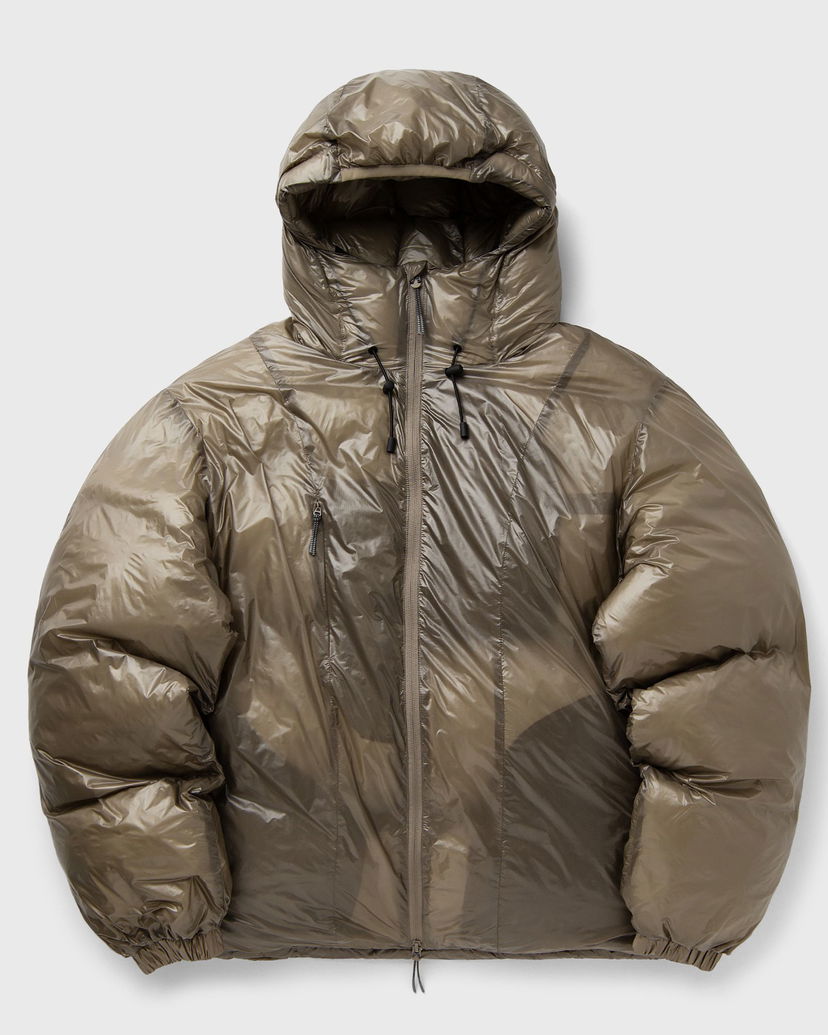 Prešívaná bunda ROA Smooth Hooded Puffer Down Jacket Hnedá | RBMW0541FA356