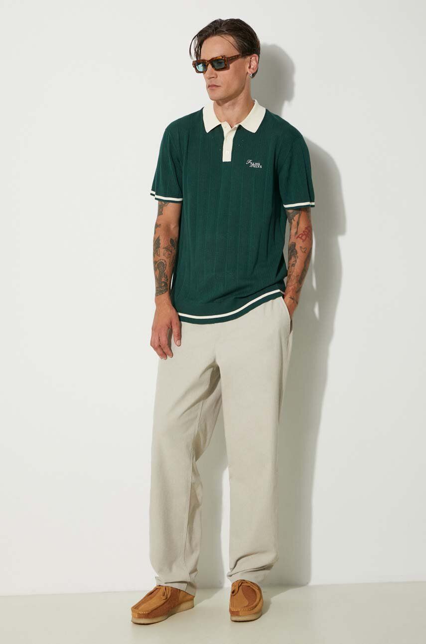 Nohavice NORSE PROJECTS Ezra Solotex Trousers Béžová | N25.0383.0216, 1