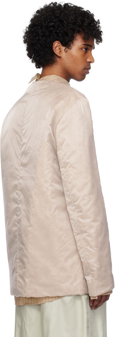 Sveter Dries Van Noten Dries Van Noten Organza Long Sleeve Top Béžová | 251-020746-1256, 2