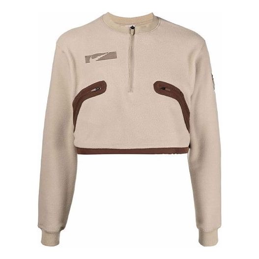 Sveter Nike Travis Scott Crossover Cropped Pullover Béžová | DM1288-247, 0