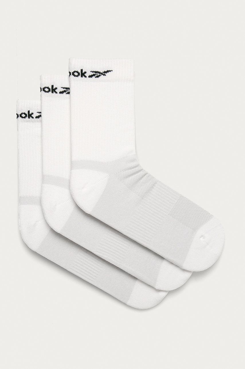 Ponožky Reebok 3 Pack Quarter Socks Biela | GH0416, 0