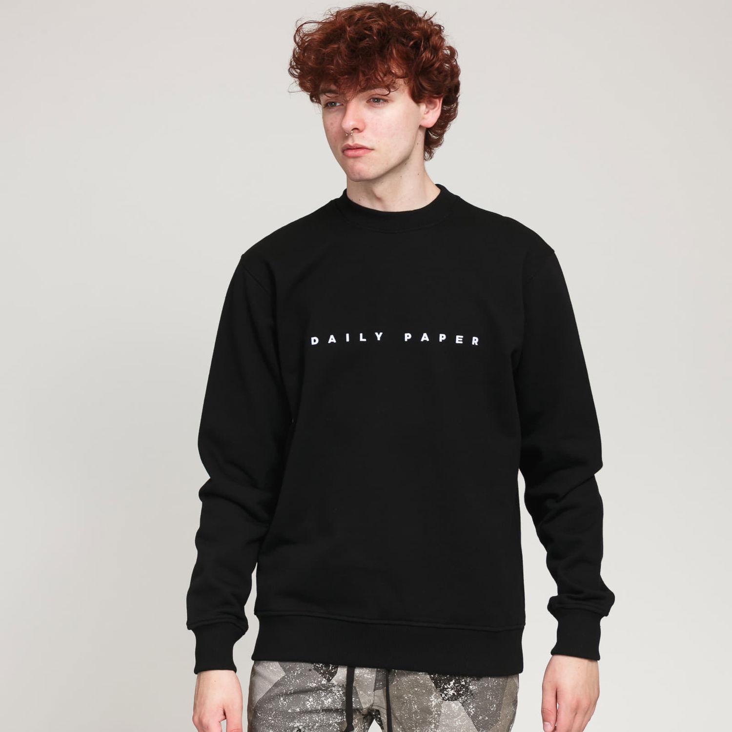 Mikina DAILY PAPER Sweater Čierna | 191326 4, 0