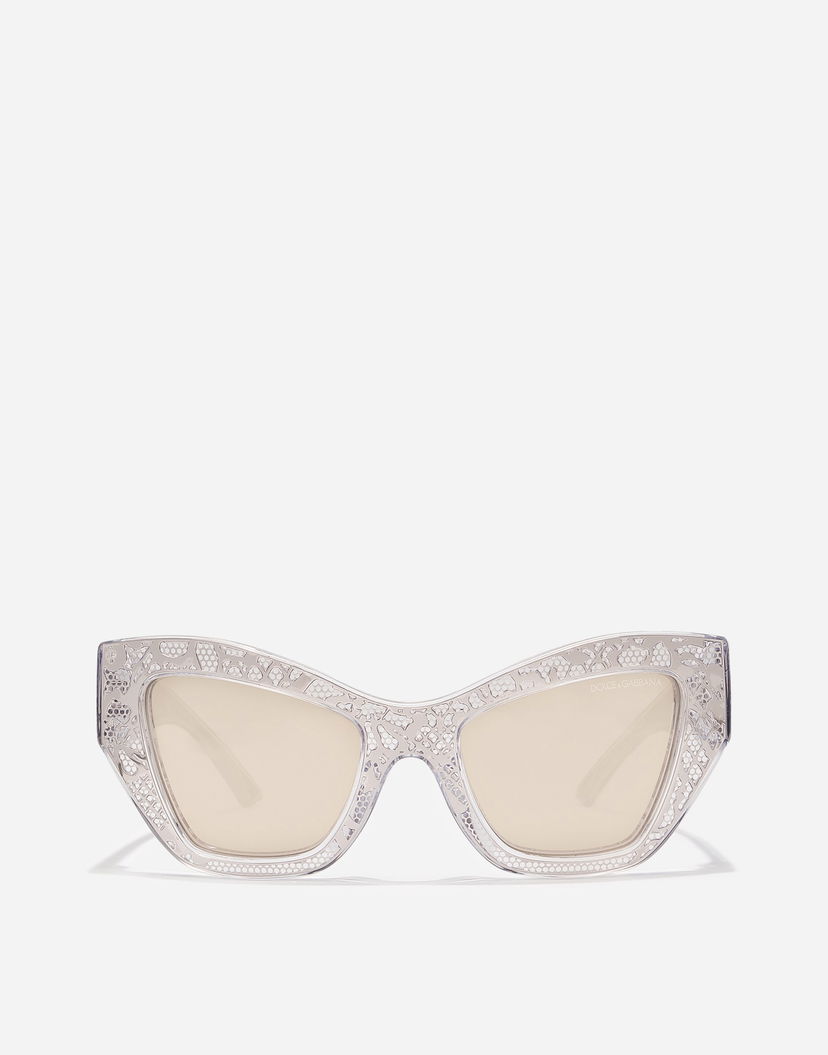 Slnečné okuliare Dolce & Gabbana Dolce & Gabbana DG Lace Sunglasses Šedá | VG4494VP3AP9V000