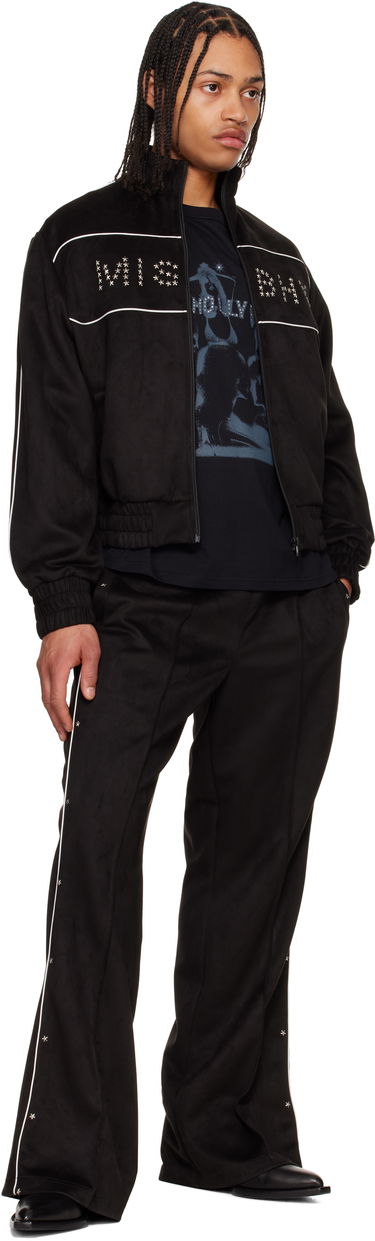 Bomber bunda MISBHV MISBHV Star Faux Suede Track Jacket Čierna | 250M401, 3