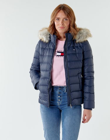 Prešívaná bunda Tommy Hilfiger BASIC HOODED DOWN JACKET Navy | DW0DW14693-C87=DW0DW08588-C87, 1