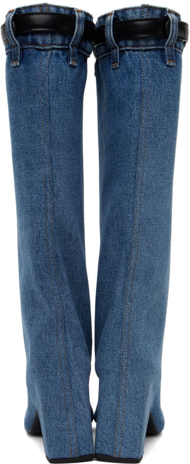 Tenisky a topánky Coperni Open Knee Denim Boots Modrá | COPSH50202, 1