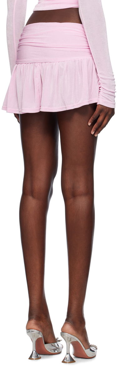 Sukňa GUIZIO Guizio Asmara Ruffle Mini Skirt Ružová | P24312K066, 2