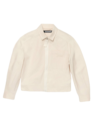 Bunda Jacquemus Le blouson Linu Workwear Biela | 226BL013-1073-100