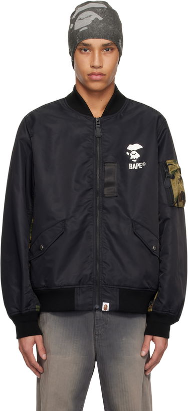Bomber bunda BAPE A Bathing Ape 1st Camo Bomber Jacket Čierna | 001LJK801006M, 0