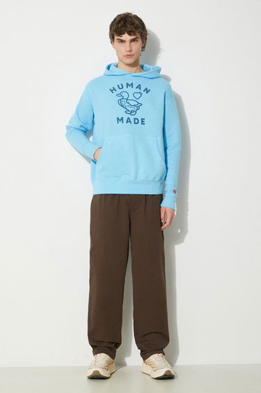 Mikina Human Made Graphic Print Hoodie Modrá | HM27CS028, 1