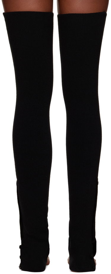 Rukavice LEMAIRE Lemaire Buttoned Leg Warmers Čierna | KN659 LK087, 3