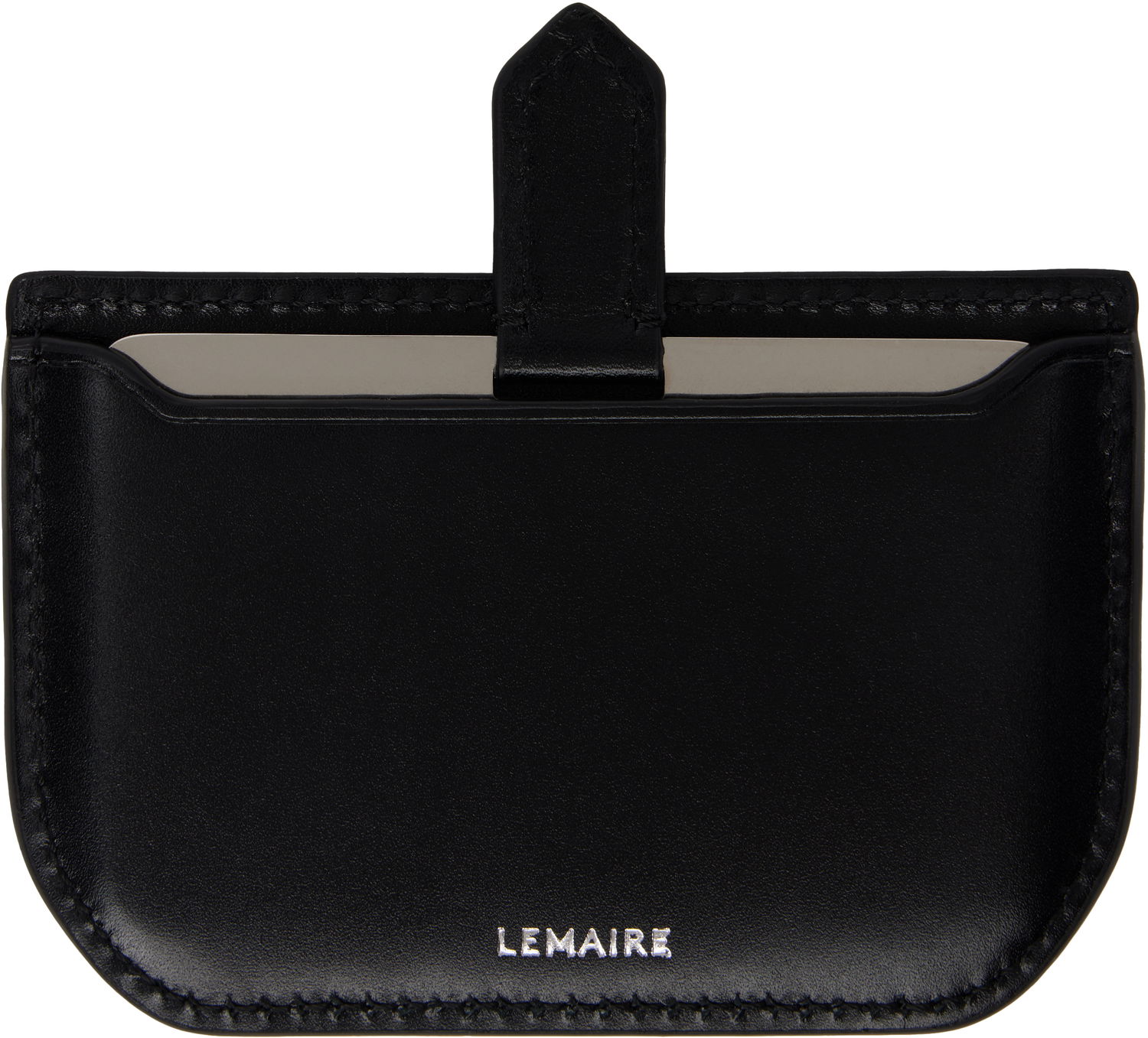 Peňaženka LEMAIRE LEMAIRE Calepin Mirror & Card Holder Čierna | SL0033 LL0069, 0