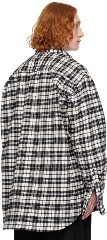 Košeľa VETEMENTS Vetements Wrinkled Pyjama Plaid Shirt Biela | UA66SH120B, 2