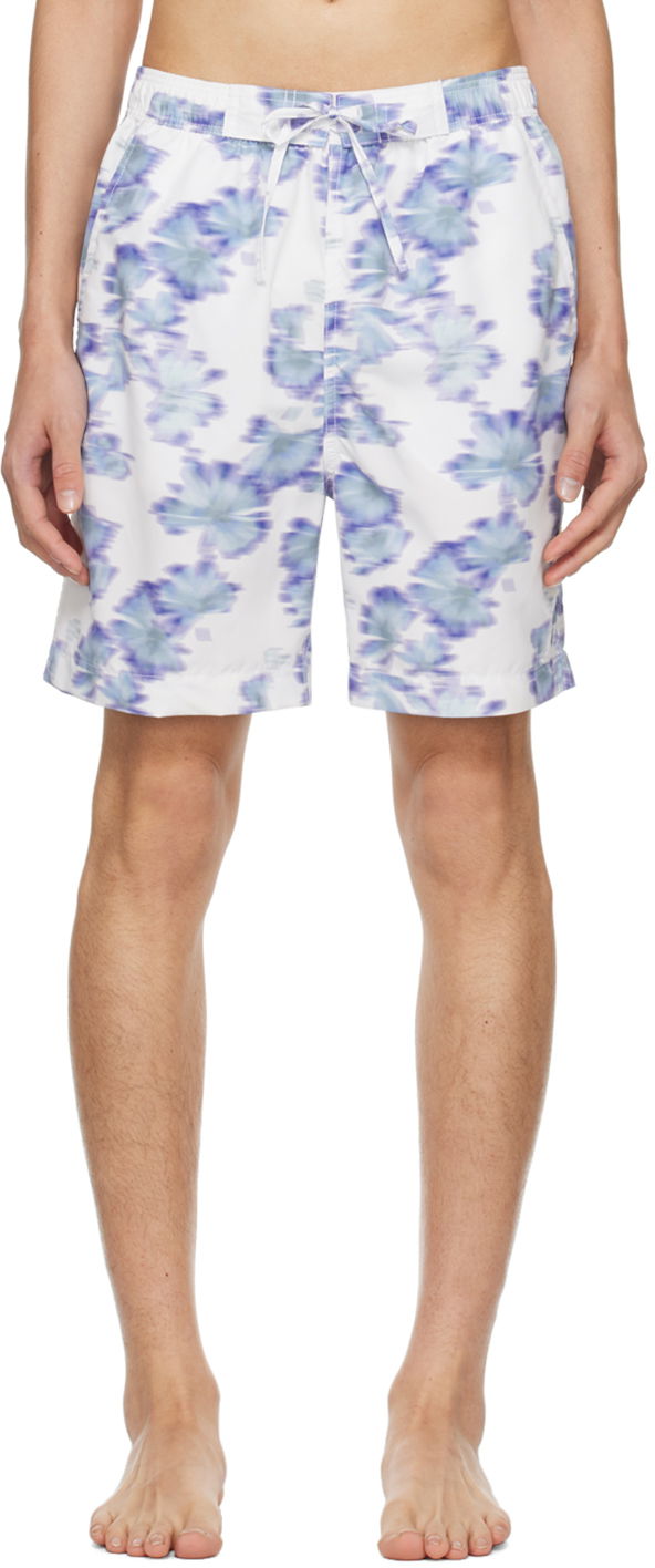 Plavky ISABEL MARANT Hydra Swim Shorts Modrá | 24PMB0009HA-B1P01H