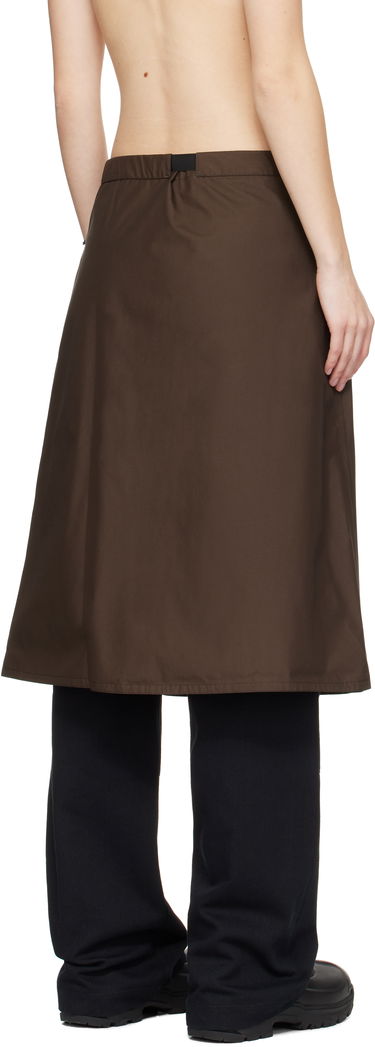 Sukňa ROA Tilak Edition Midi Paclite Skirt Hnedá | RBMW0304FA225, 2