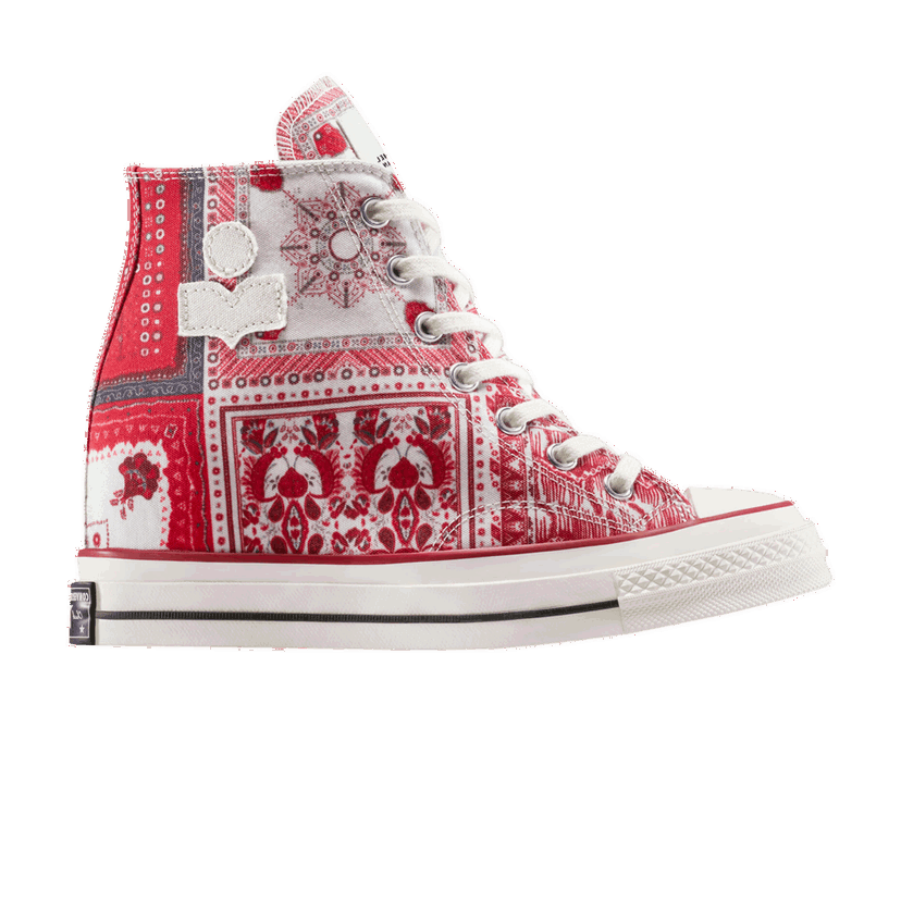 Tenisky a topánky Converse Isabel Marant x Chuck 70 Wedge Platform High Červená | A14802C