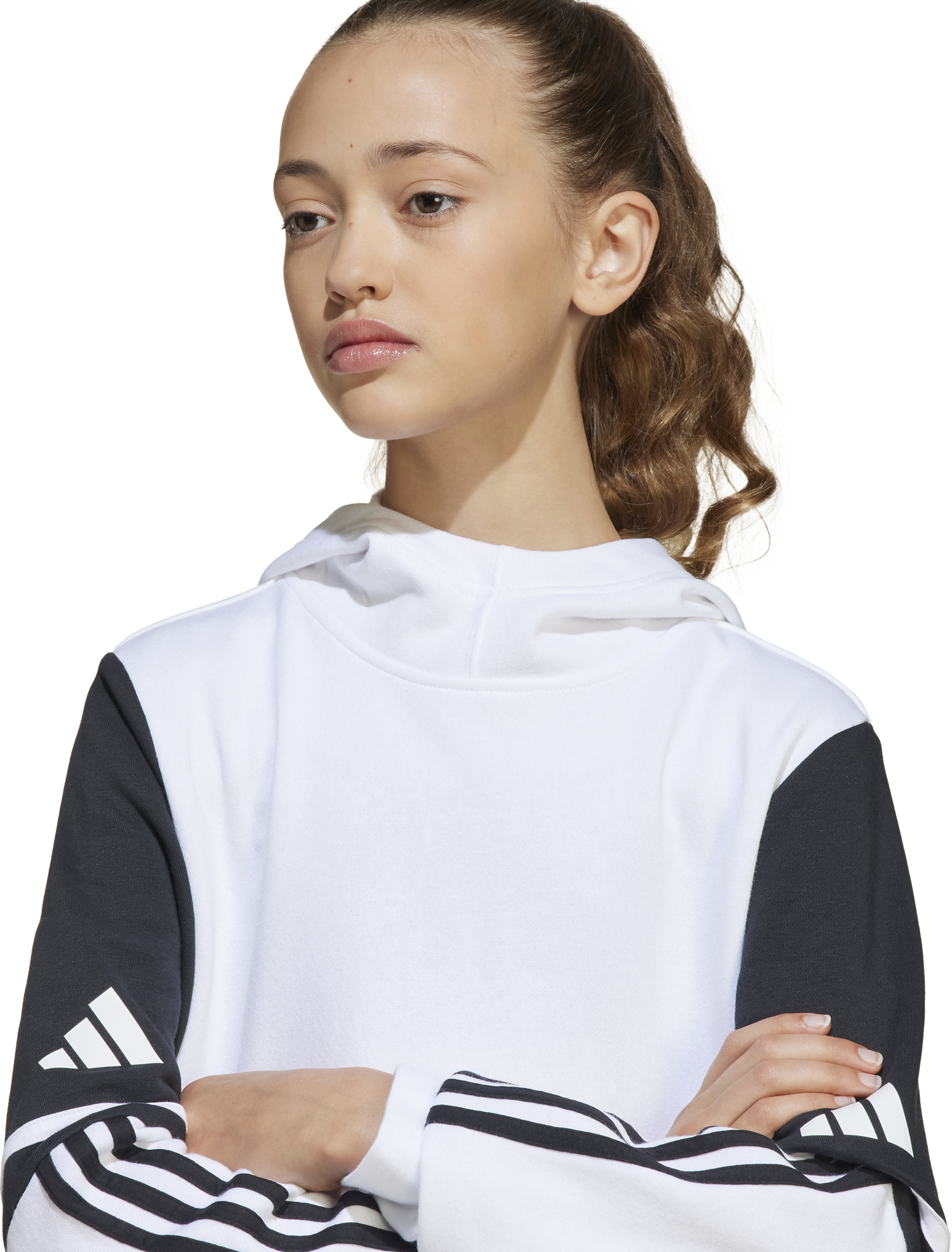 Mikina adidas Originals SQ25 SW Hoodie Biela | jd4807, 1