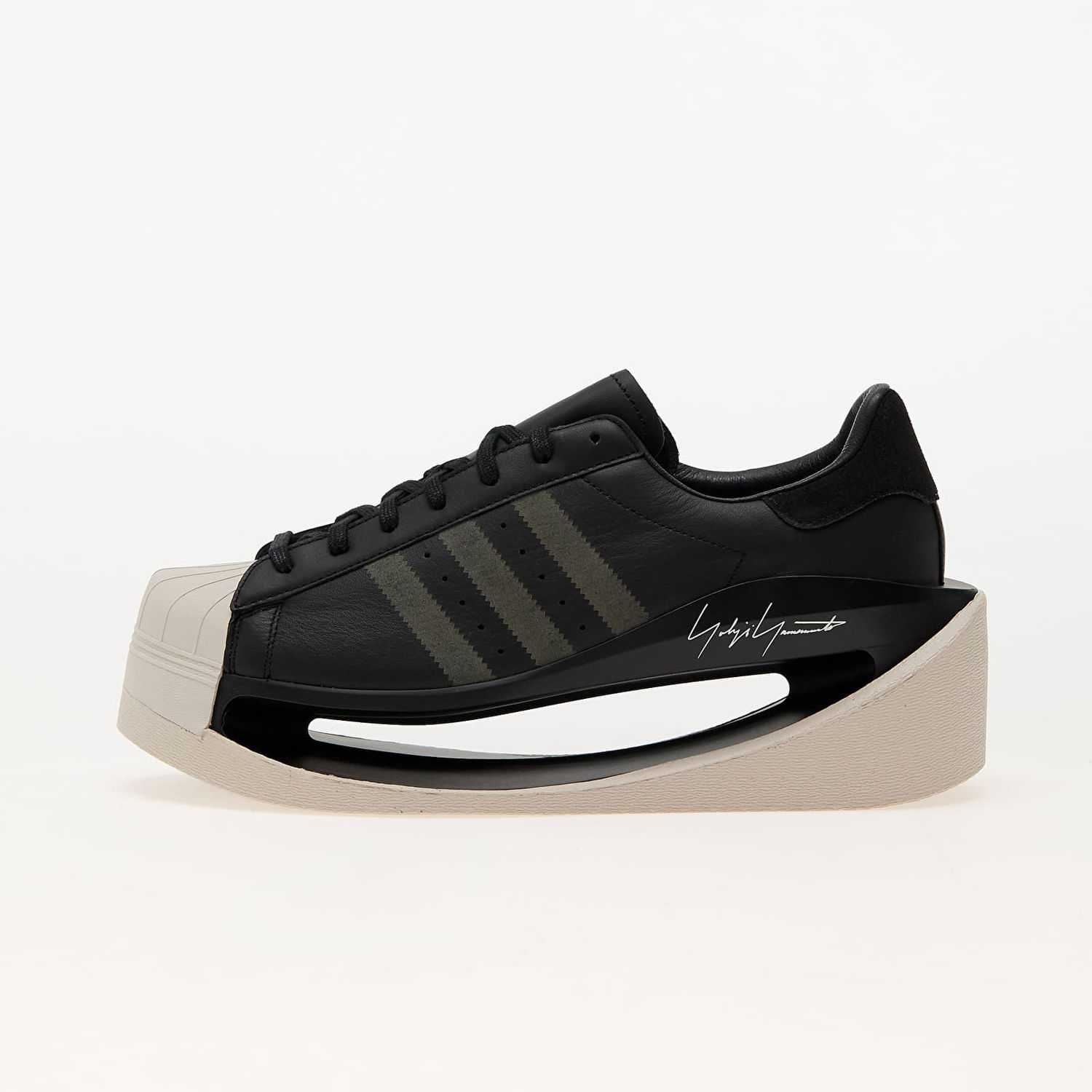 Tenisky a topánky Y-3 Gendo Superstar Black/ Cinder/ Chalk Pearl Čierna | IF2031, 0