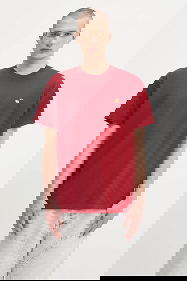 Tričko Carhartt WIP S/S Chase T-Shirt Červená | I026391.30QXX, 0