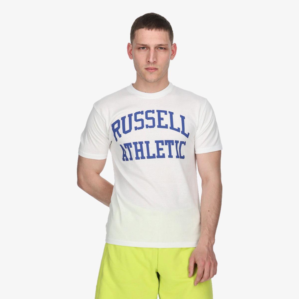 Tričko Russell Athletic Crewneck Logo T-Shirt Biela | E3-630-1-001, 0