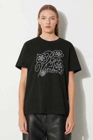 Tričko KENZO Constellation Emb T-Shirt Čierna | FE62TS1434SG.99J, 0
