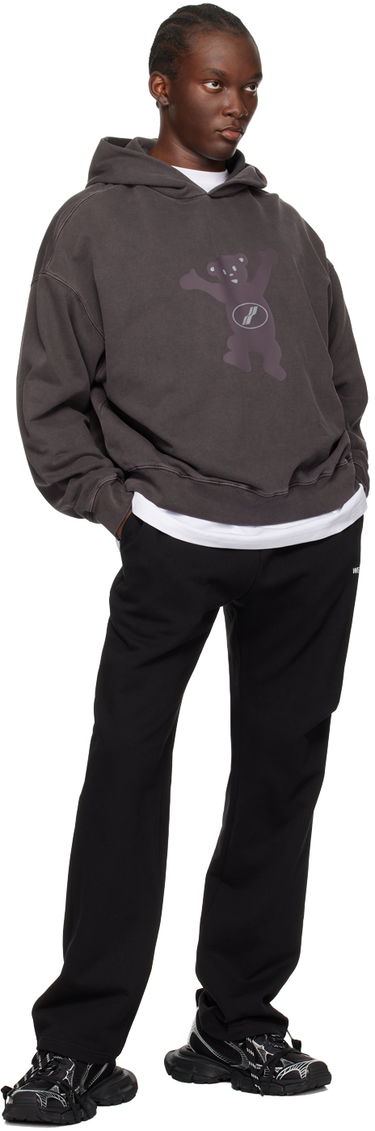 Mikina We11done We11done Teddy Hoodie Hnedá | WD-TH3-22-727-U-CH, 3
